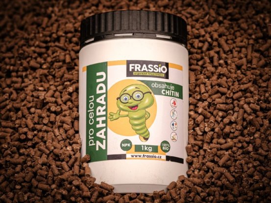 Organické hmyzí NPK hnojivo FRASSiO s chitinem 1kg